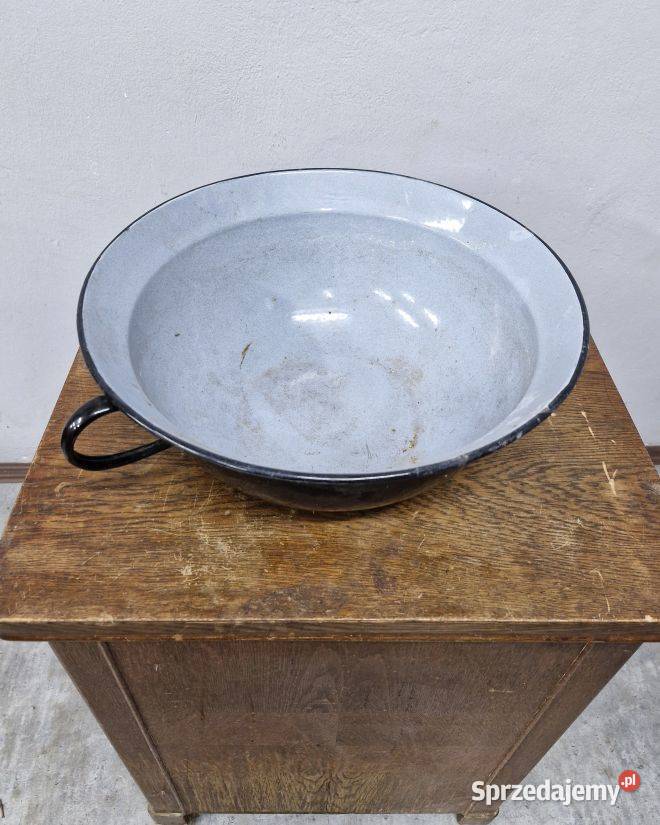 Stara Misa Ogrodowa Emaliowana AntykiMarki Antyki Marki