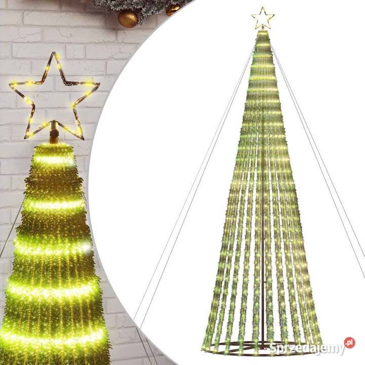 vidaXL Choinka LED 1028 LEDs Ciepła biel 403 Warszawa