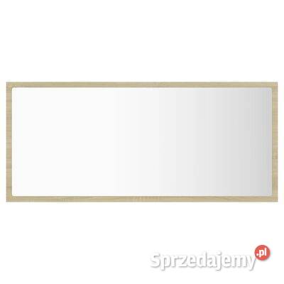 vidaXL Lustro łazienkowe LED kolor dąb sonoma Toaletki Warszawa sprzedam