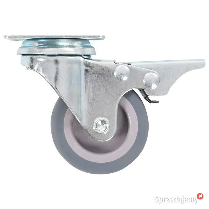 Kółka skrętne z podwójnymi hamulcami 4 50 mm