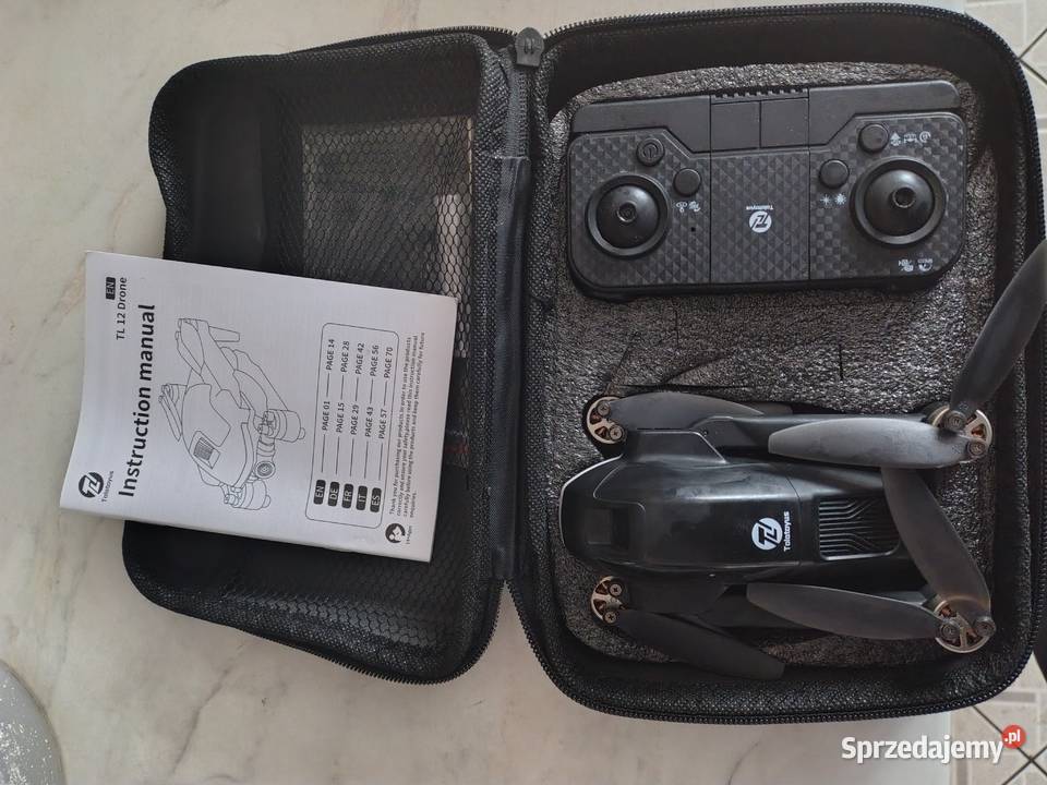 DRON z bezszczotkowymi silnikami WIFI TL12 Z Zawiercie