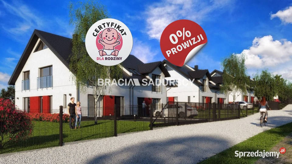 Dom bliźniak Czernichów Wołowice 137m2 Rok budowy 2023 Sprzedaż sprzedam