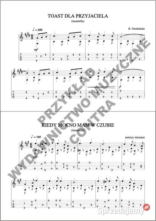 Łatwe Piosenki bbiesiadne na gitarę