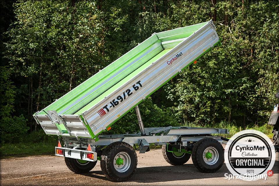 Przyczepa Dwuosiowa 4T6T8T Cynkomet Budków