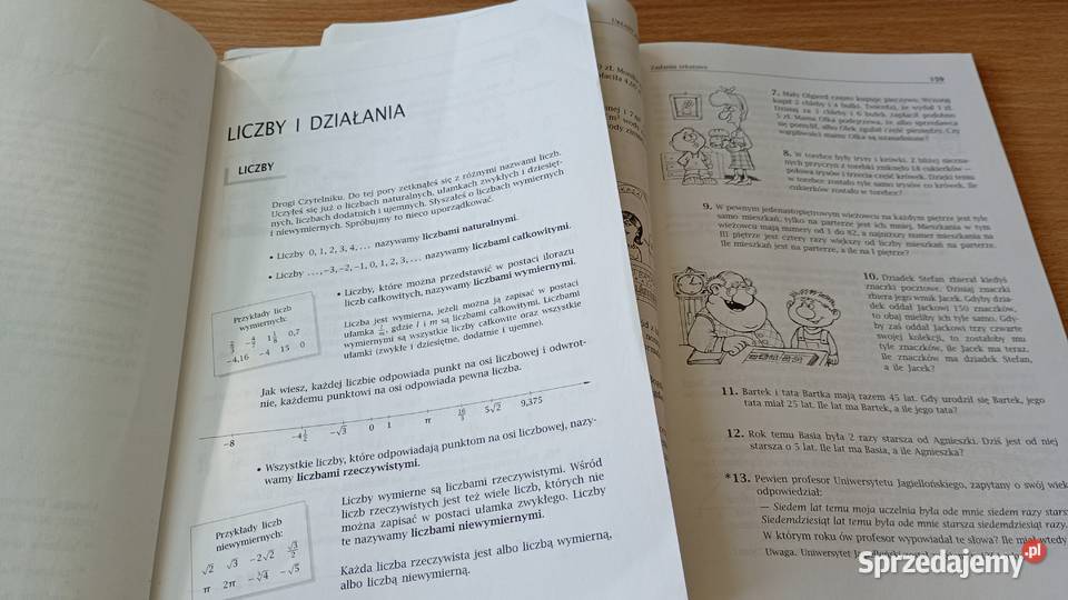 Matematyka 7 podręcznik szkoły podstawowej Cz 1 miękka Gdańsk sprzedam