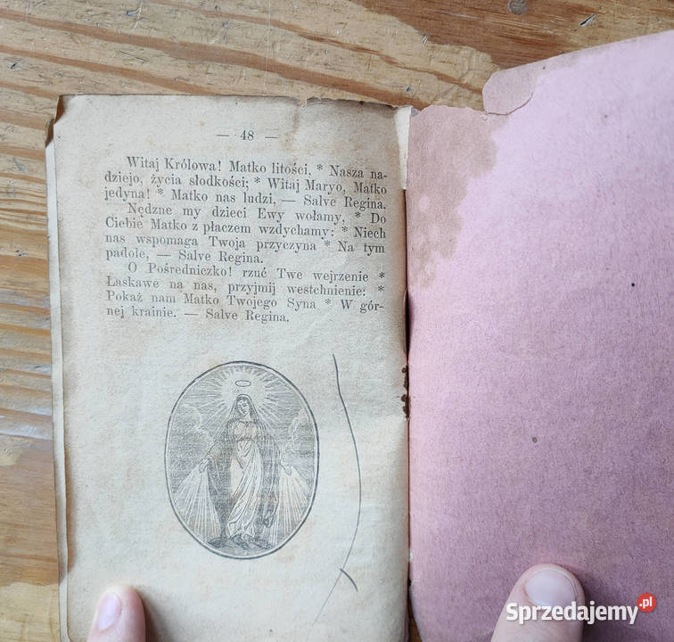 Książeczka jubileuszowa o odpustach Stephan 1904 Sosnowiec