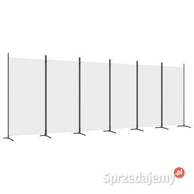 vidaXL Parawan 6panelowy biały 520x180 Warszawa sprzedam