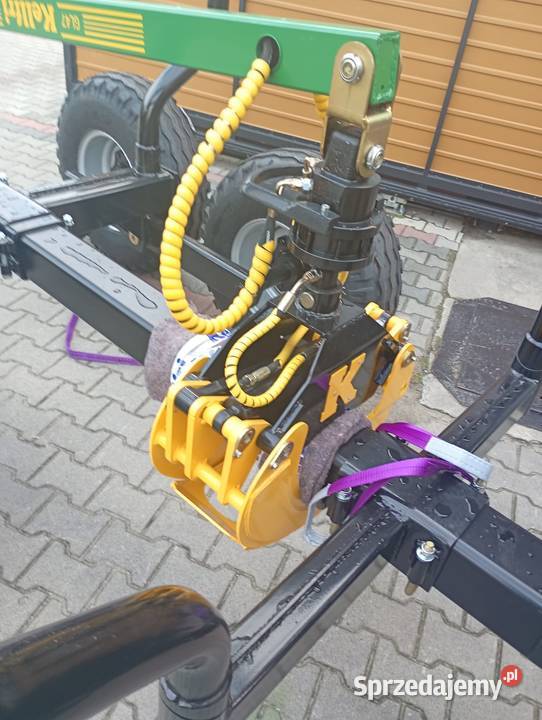 Przyczepa leśna do drzewa 6 ton Zestaw 1 Nowy Targ
