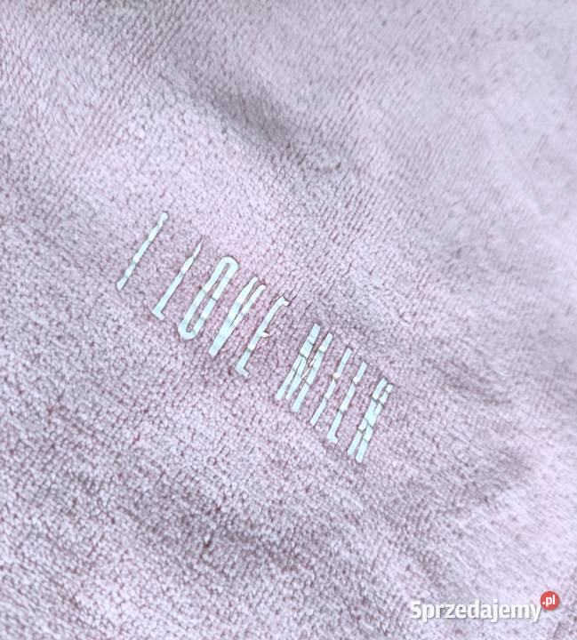 Welurowa sukienka kangurka I Love Milk 98104