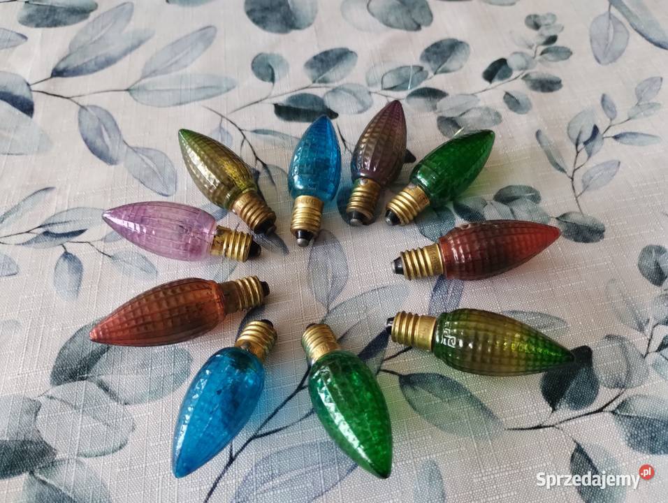 PRL żarówki do lampek choinkowych Żarówki i świetlówki Łódź