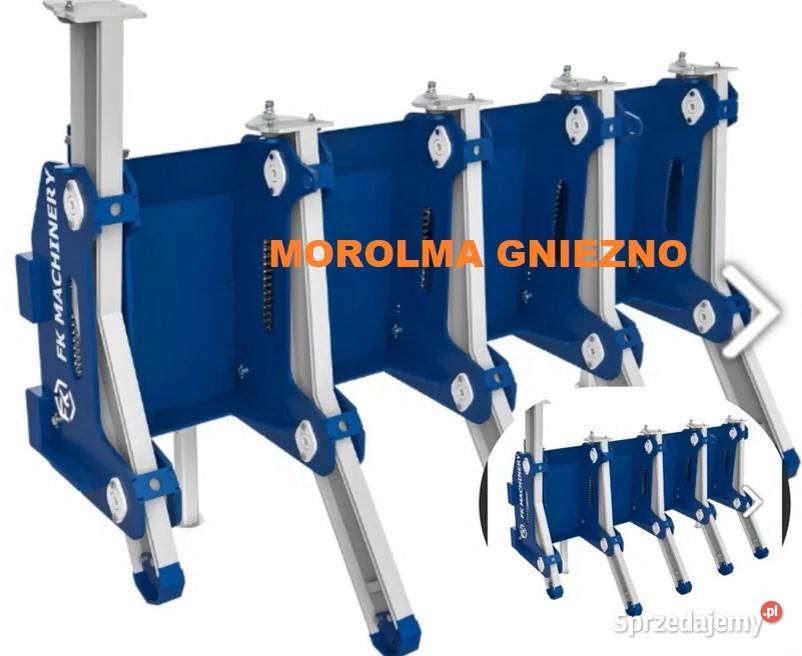 Pług leśny aktywny FK MACHINERY 1talerzowy z lubelskie