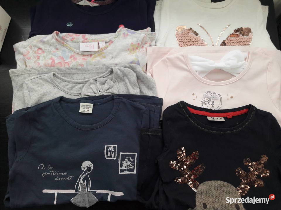 Siedmiopak shirtów z długim rękawem 122128 Dla Dziecka Tarnowiec