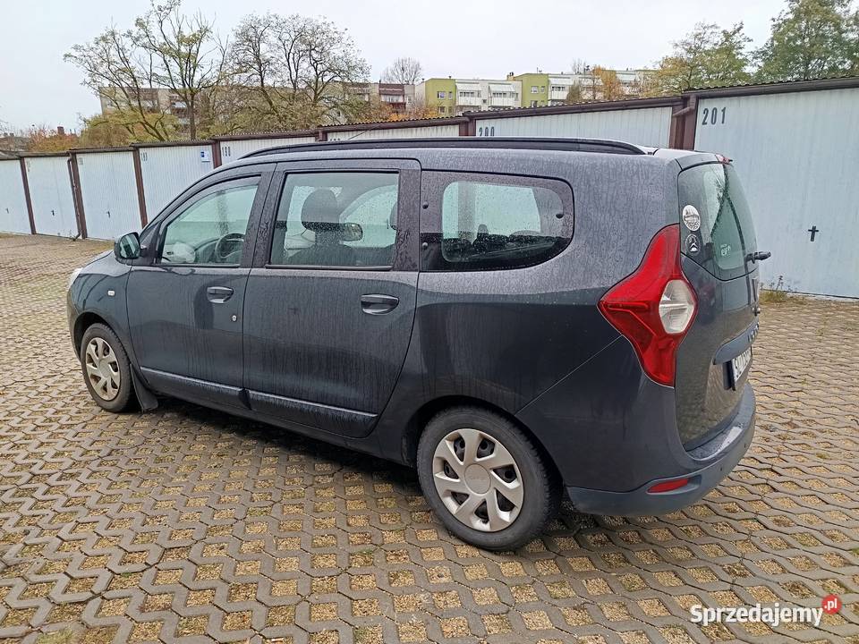 Dacia Logdy benzyna gaz 7 miejsc nieuszkodzony śląskie Ruda Śląska