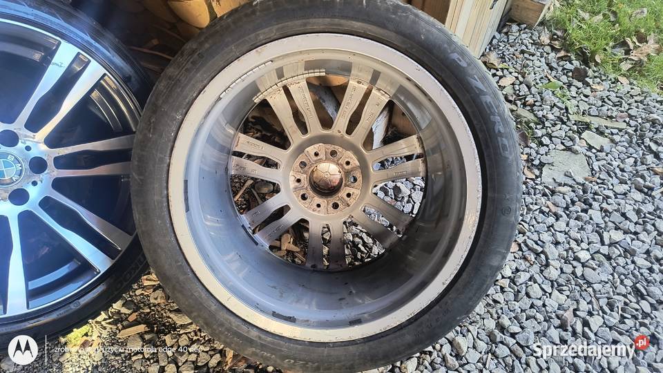 Bmw X5 X6 e70 e71 M pakiet dwie tylne felgi aluminiowe Opony i felgi Bielsko-Biała