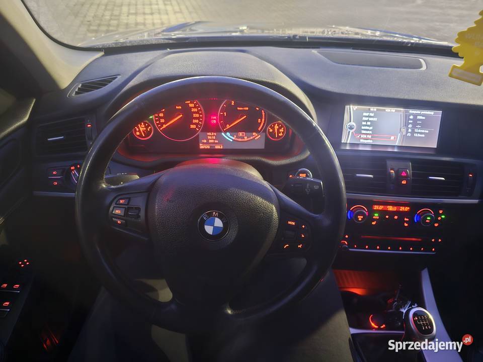 Bmw x3 f25 20d xdrive 164 doinwestowane gniazdo USB Gdańsk
