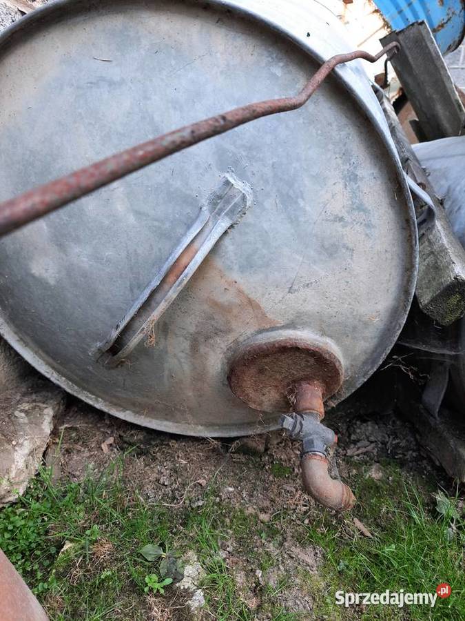 Beczka ocynkowana 400 litrów