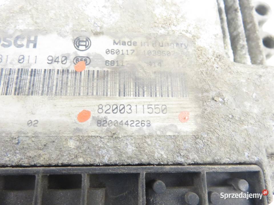 STEROWNIK RENAULT MASTER II 25 dCi 0281011940