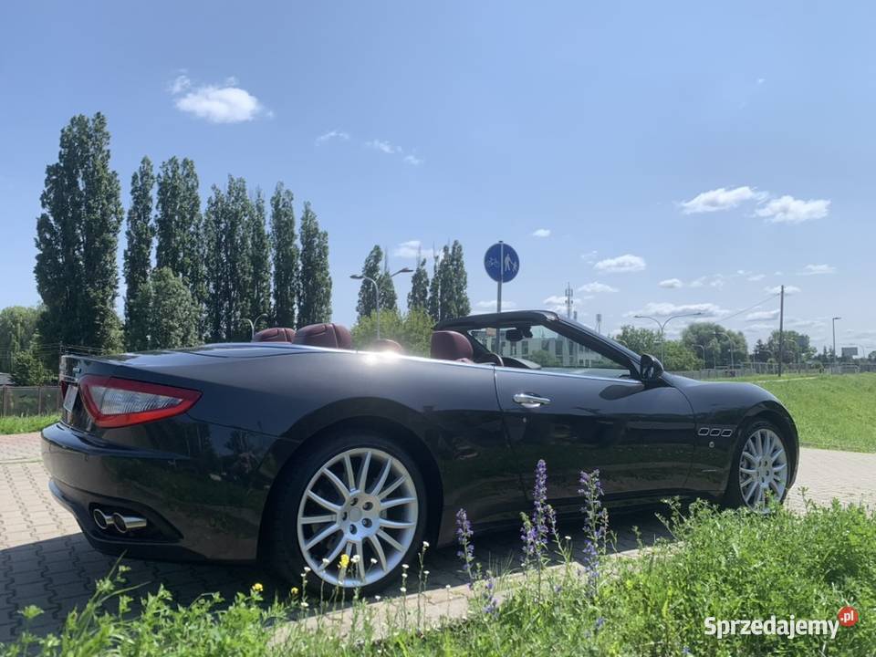 Maserati Grancabrio 2011r 82 Bezwypadek Motoryzacja Warszawa