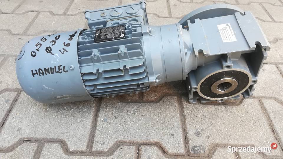 Motoreduktor 055 kW46 obr inne Produkcja Biznes i Przemysł