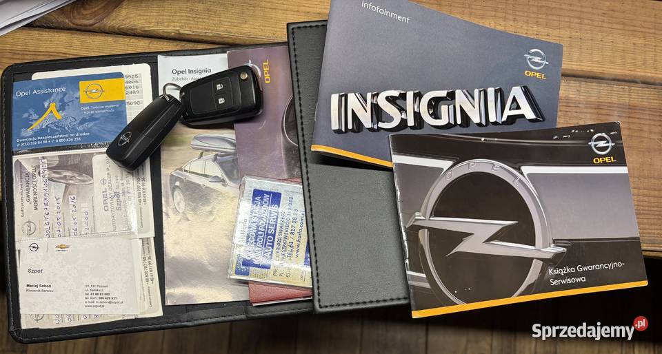 Opel Insignia AUTOMAT 20T 220 Cosmo 106 Salon gniazdo AUX mazowieckie sprzedam