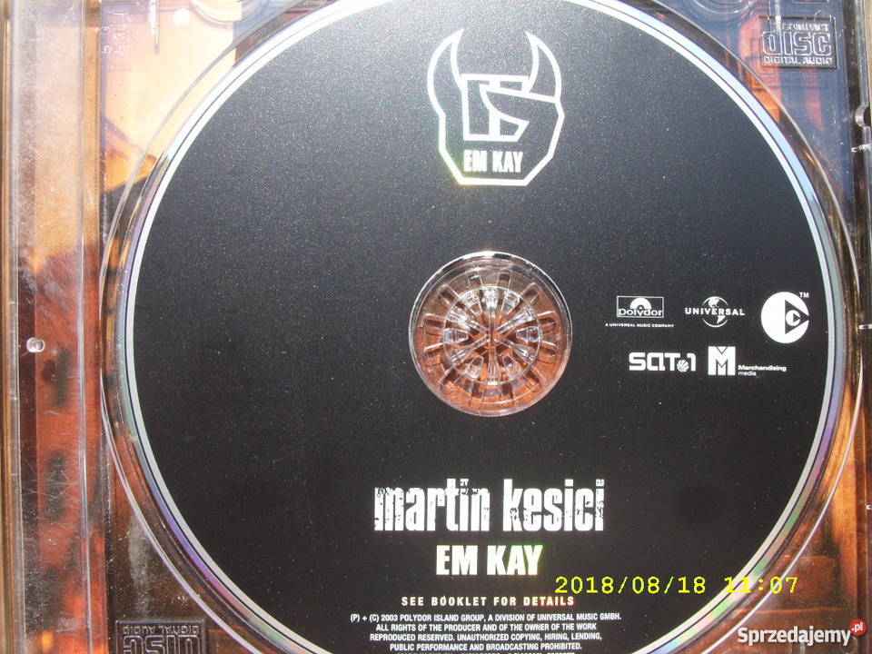 Pop CD MARTIN KESICIEM KAY sprzedam