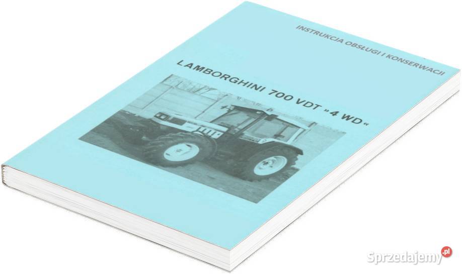 Lamborghini 600 700 VDT instrukcja obsługi Pozostałe wielkopolskie Szamotuły