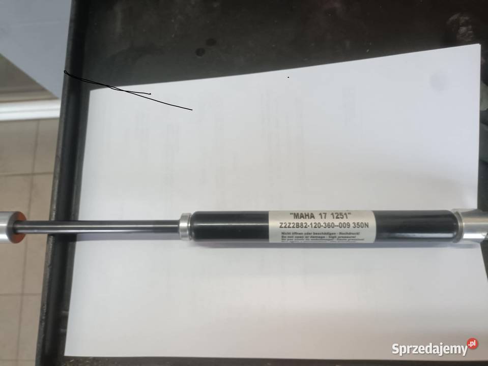 Sprężyna gazowa urządzenia rolek MAHA 17 1251 Tumiany