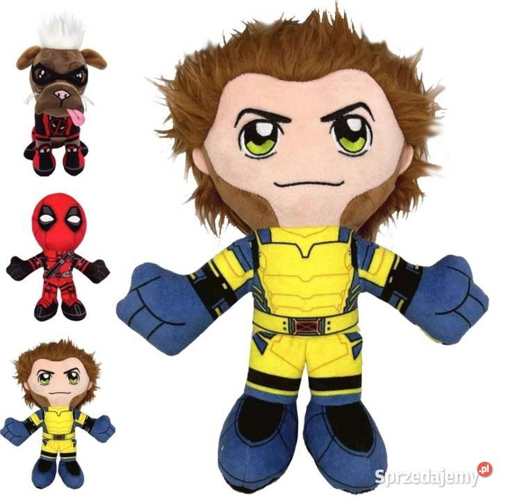 AvengersPluszowa maskotkaZabawka Wolverine Domaszczyn