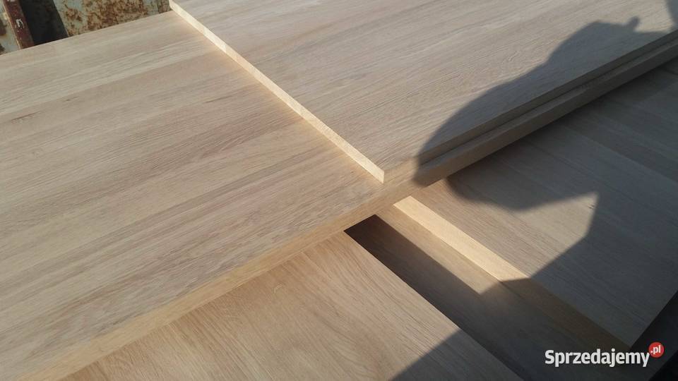 blaty drewniane dąb lite na schody na beton Warszawa