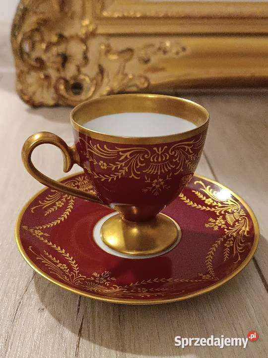 Kolekcjonerska filiżanka porcelana Tirchenreuth Gorlice