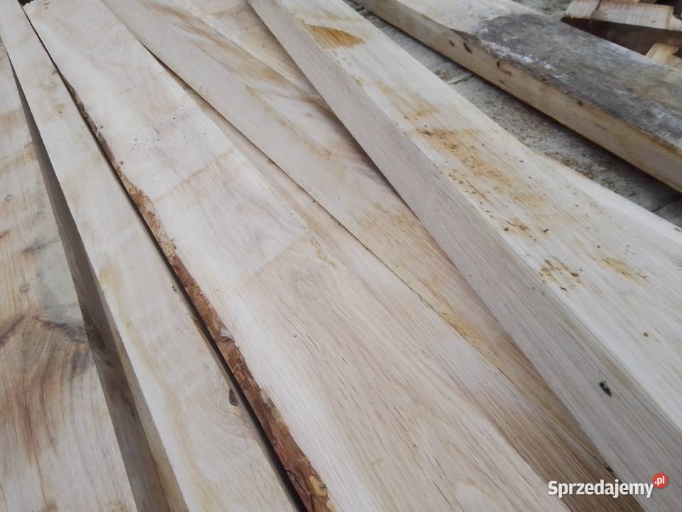 Dębowe deski heblowane