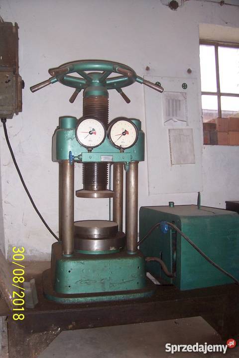 Prasa hydrauliczna laboratoryjna typ WK2 Bolków