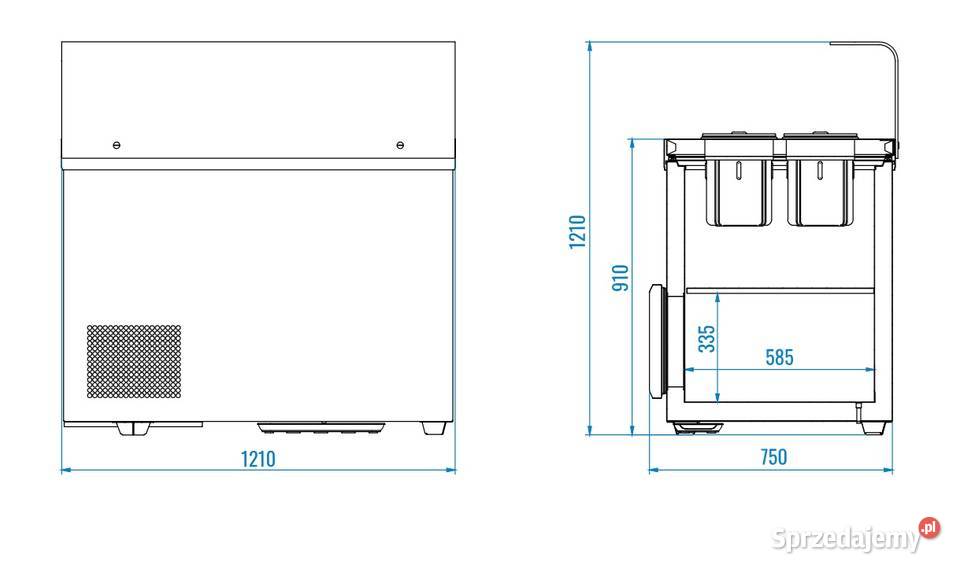 Dystrybutor do lodów Bolarus Krakus 8 smaków Stargard
