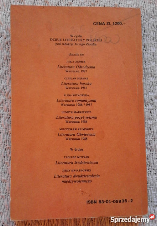 Literatura pozytywizmu Henryk Markiewicz Białystok