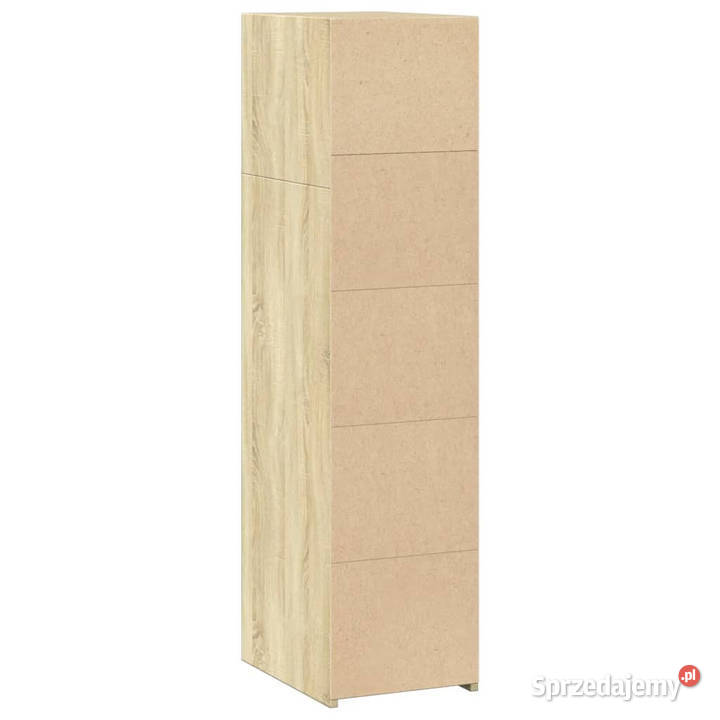 Wysoka szafka dąb sonoma 30x41x124 c materiał Warszawa sprzedam