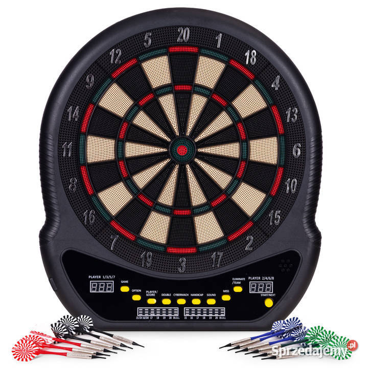 Elektroniczna tarcza do darta gry w rzutki lotki Dart Smogorzów