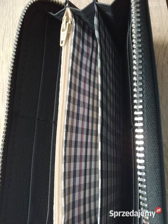 Portfel damski czarny Chrzanów