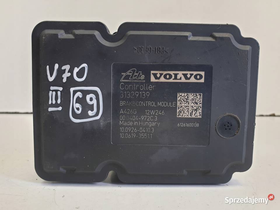 Volvo V70 III S80 II POMPA ABS Sterownik lubelskie Janów sprzedam