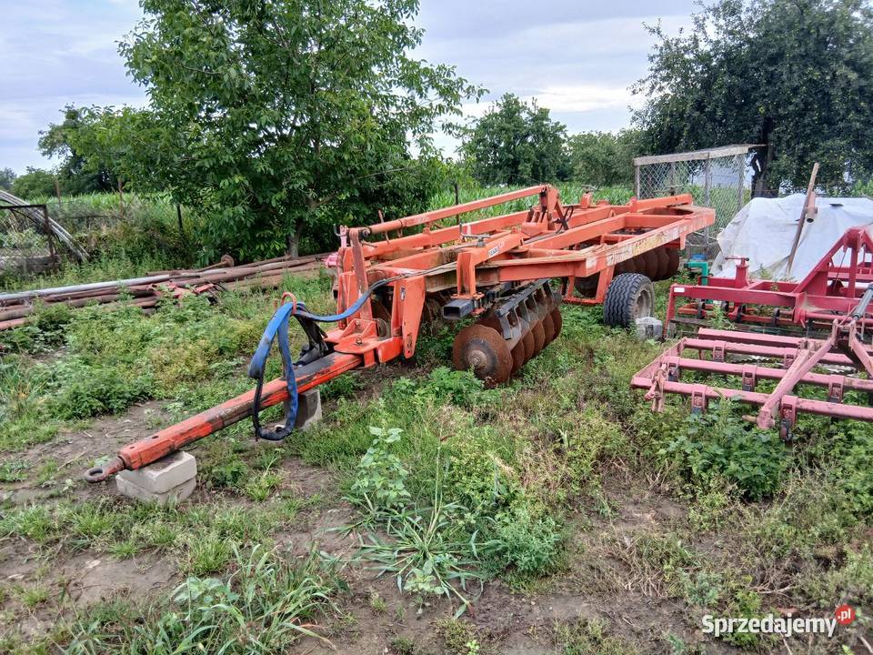 Brona talerzowa Agram 32m składana Talerzówka nieuszkodzony Bratoszewice