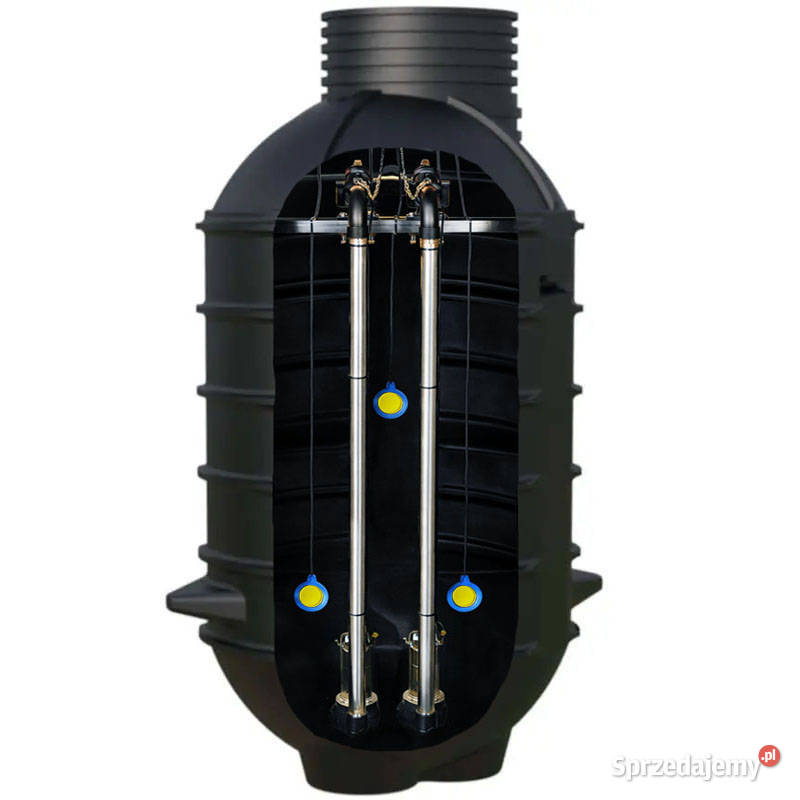 PRZEPOMPOWNIA DWUPOMPOWA DN1200 H2100 PEDROLLO Wrocław sprzedam