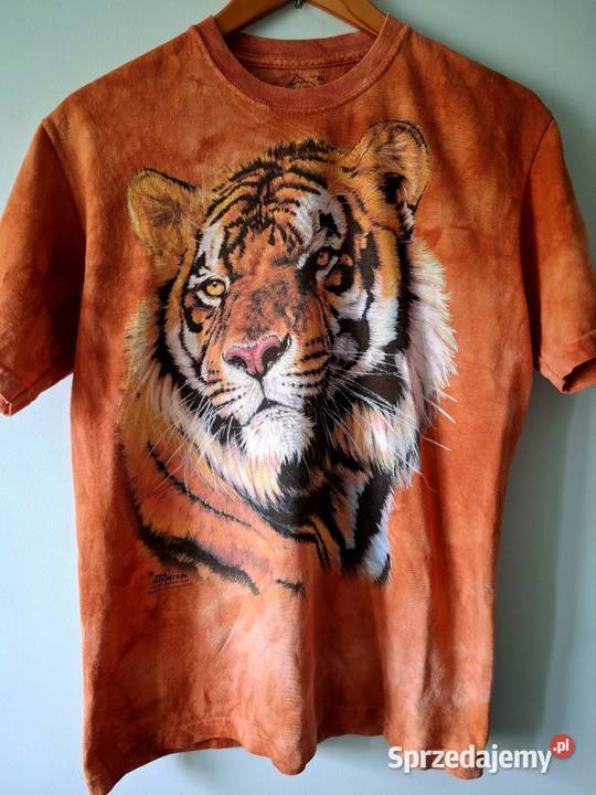 Vintage tshirt M The Mountain Tiger Tygrys Kraków