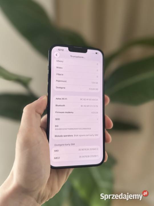 iPhone 14 Plus 128GB 100 Midnight Stan