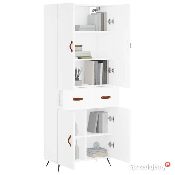 Witrynka biała 695x34x180 materiał Warszawa