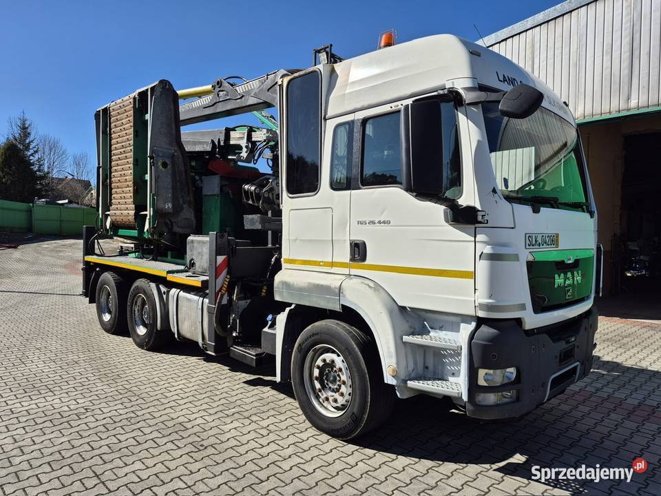 Rębak MUS Terminator WT 10 NMV na MAN TGS 2644 Jordanów