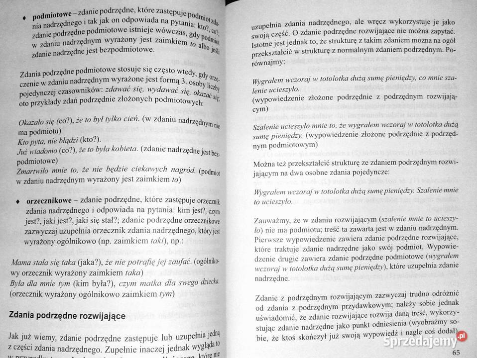 Gramatyka języka polskiego Justyna Rudomina lubelskie