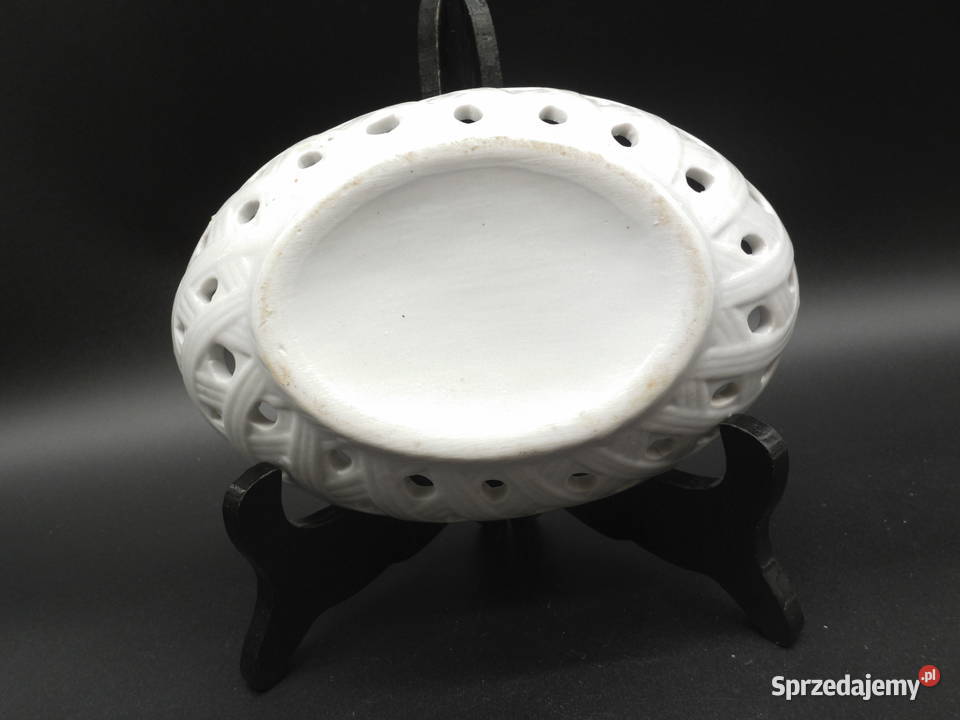 Paterka porcelanowa ażurowa Raszków