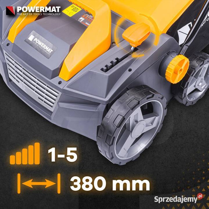 Aerator wertykulator elektryczny z koszem 2550w Katowice