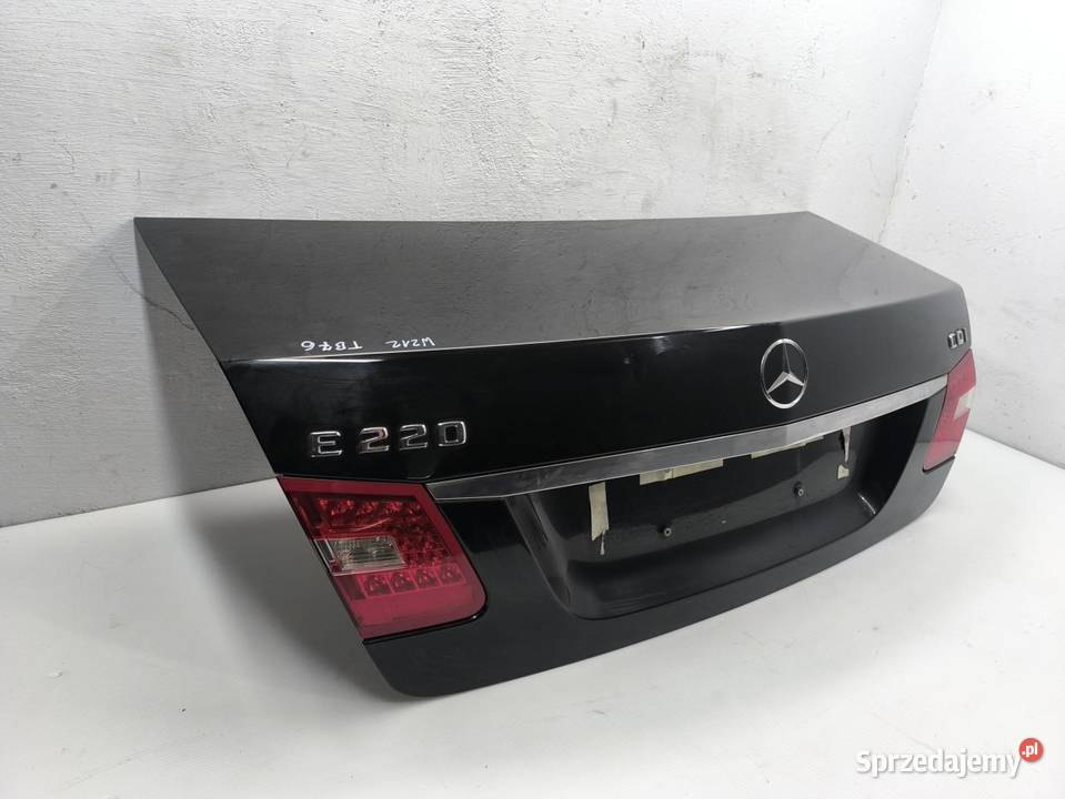 KLAPA BAGAŻNIKA MERCEDES ECLASA W212 sprzedam