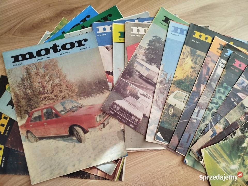 Tygodnik Motor 1980 r Dębica