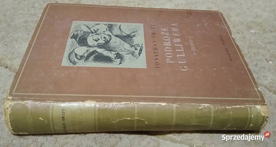 Podróże Gulliwera Jonathan Swift 1952 Gdańsk